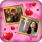 Love Photo frame collage maker icon