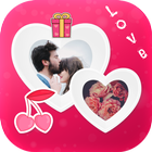 Love Photo Frame أيقونة