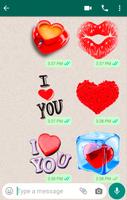 پوستر استیکرهای عاشقانه برای واتساپ