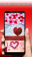 برنامه‌نما Love Romantic Wallpaper HD عکس از صفحه