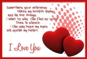 Romantic Love Messages And Images poster