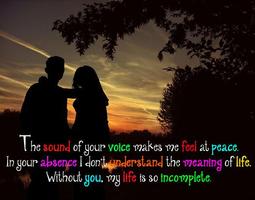 برنامه‌نما Romantic Love Messages And Images عکس از صفحه