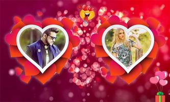 Love Romantic Photo Frames – D poster