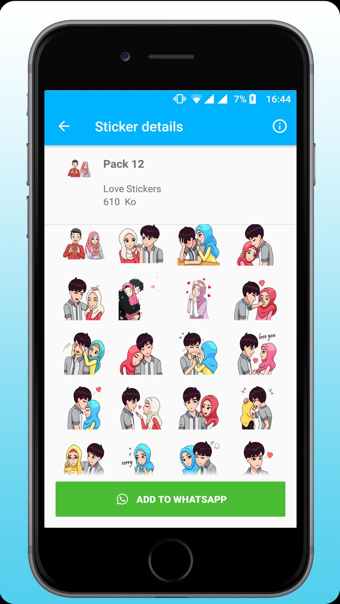 Descarga de APK de Pareja Pegatinas de amor para WhatSapp para Android Descarga de APK de Pareja Pegatinas de amor para WhatSapp para Android