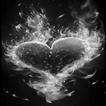 love wallpapers black