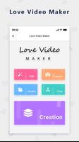 Love Video Maker With Music Poster