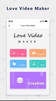 Love Video Maker With Music Affiche