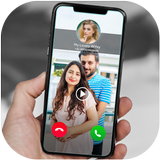 Full Screen Video Caller ID أيقونة