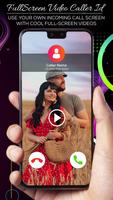 Full Screen Video Caller ID تصوير الشاشة 1