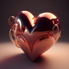 خلفيات قلوب الحب 3D أيقونة