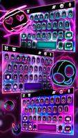 Neon Love - Keyboard Theme screenshot 2