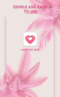 Love Test 2019 ポスター