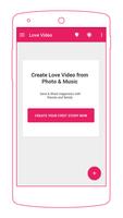 Love Video Maker الملصق