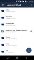 LoveWorld Cloud Storage App captura de pantalla 1