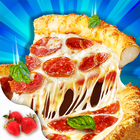 Street Food Pizza Maker — Kids Fun Cooking Game icône
