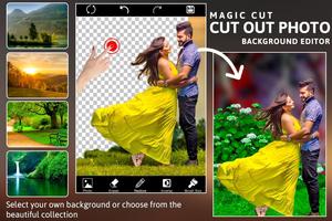 برنامه‌نما Magic Cut Cut - Photo Background Editor عکس از صفحه