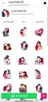 Love Animated Stickers 截圖 1