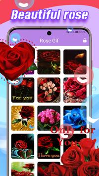 3 Schermata Love Birthday Emoji GIF & Rose
