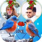 Love Birds Dual Photo Frame icon