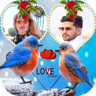 Love Birds Dual Photo Frame иконка