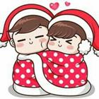 LoveBirds Couple WhatsApp Sticker ikon