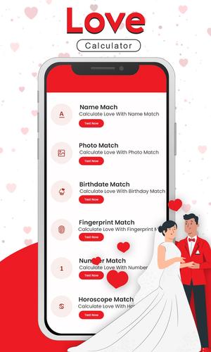 Download do APK de love calculator - love test para Android