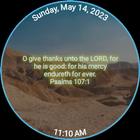 Give Thanks Bible Watch Face آئیکن