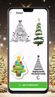 Poster christmas Stickers and emoji