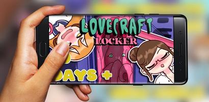 LoveCraft Locker - Mobile Game capture d'écran 1