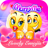 آیکون‌ Lovely Emoji GIF Stickers For WhatsApp