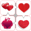 Heart Love Stickers