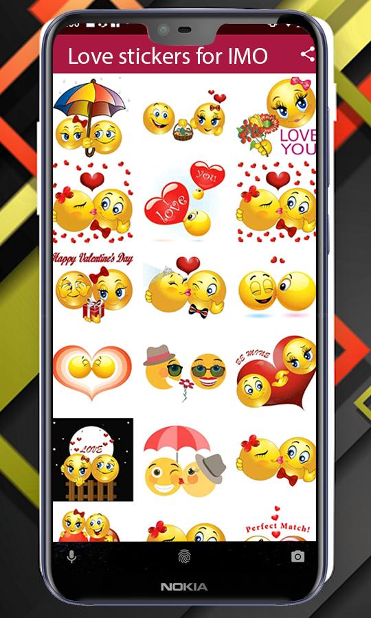 Love Stickers for IMO APK للاندرويد تنزيل