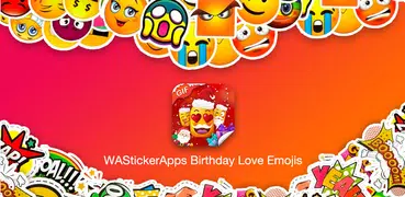 WAStickerApps Birthday Love Emojis