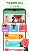 The Love Kiss Sticker penulis hantaran