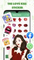 The Love Kiss Sticker ภาพหน้าจอ 2