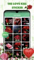 The Love Kiss Sticker syot layar 3