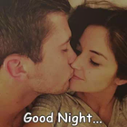 Lip kiss GIF'S  AND Good night Images icône