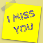 Miss You GIF'S and quotes icon