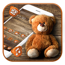 Lovely Brown Teddy Bear Theme🐻 APK