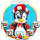 Nettes Karikaturpinguinthema APK