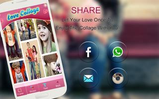 برنامه‌نما Love Collage عکس از صفحه