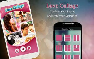 Love Collage plakat