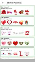 New Love Stickers - WAStickerApps poster
