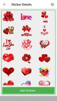 New Love Stickers - WAStickerApps screenshot 2