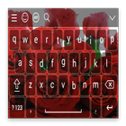 Icona Lovely Red Rose Keyboard