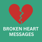 Broken Heart Message icône