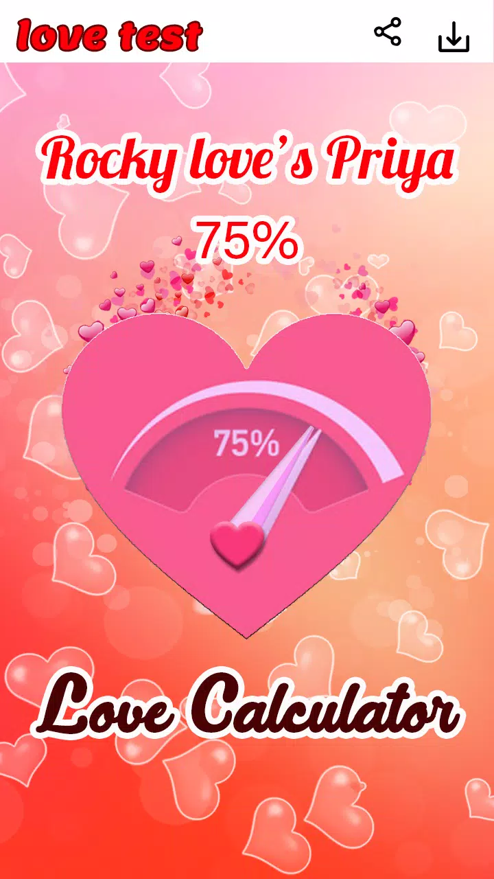 Love Test Calculator Love Calculator Love Tester Deluxe Love