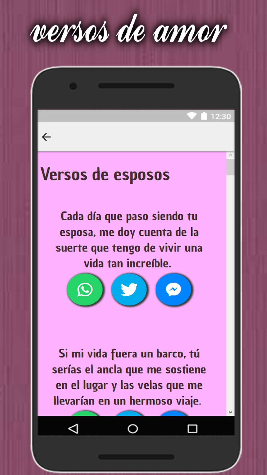 Versos De Amor Fur Android Apk Herunterladen