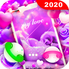 Love Phone Screen Themes - Color Flash Call icône