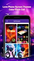 Love Phone Screen Themes - Color Flash Call capture d'écran 1